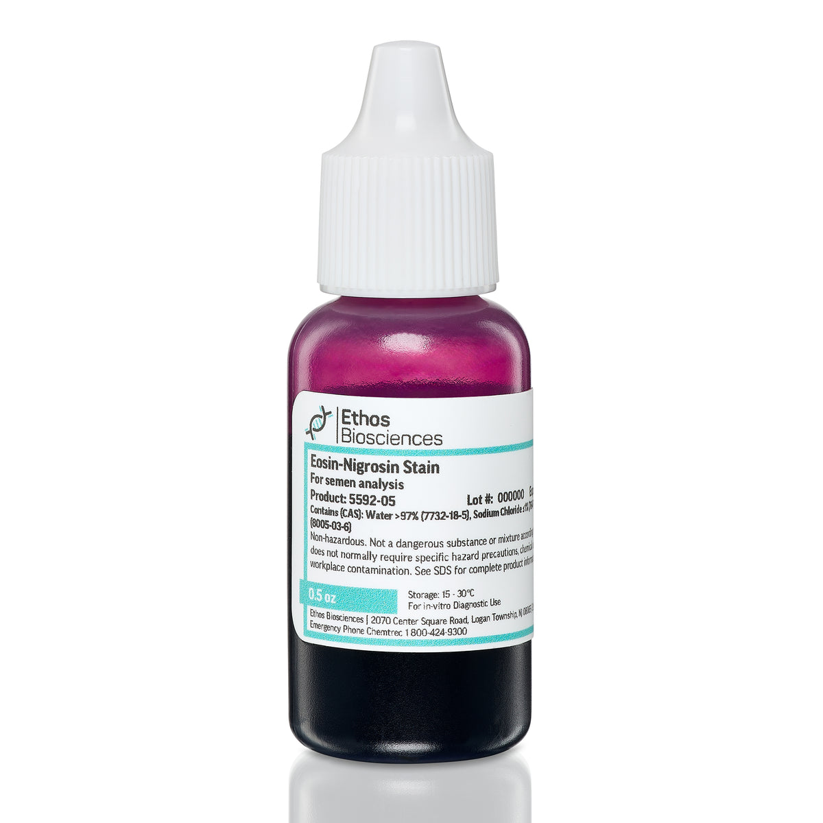 Eosin-Nigrosin Stain, Ethos