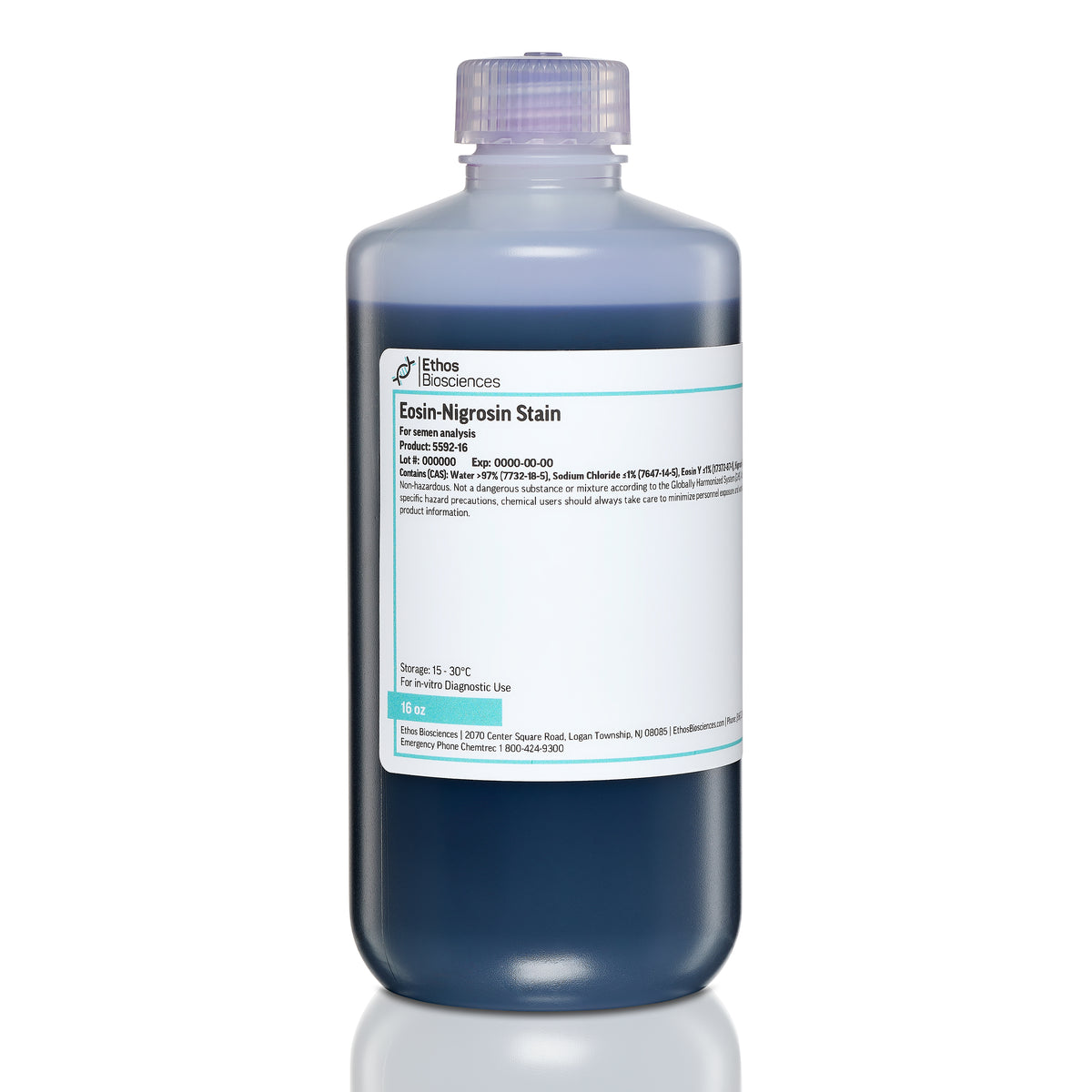 Eosin-Nigrosin Stain, Ethos